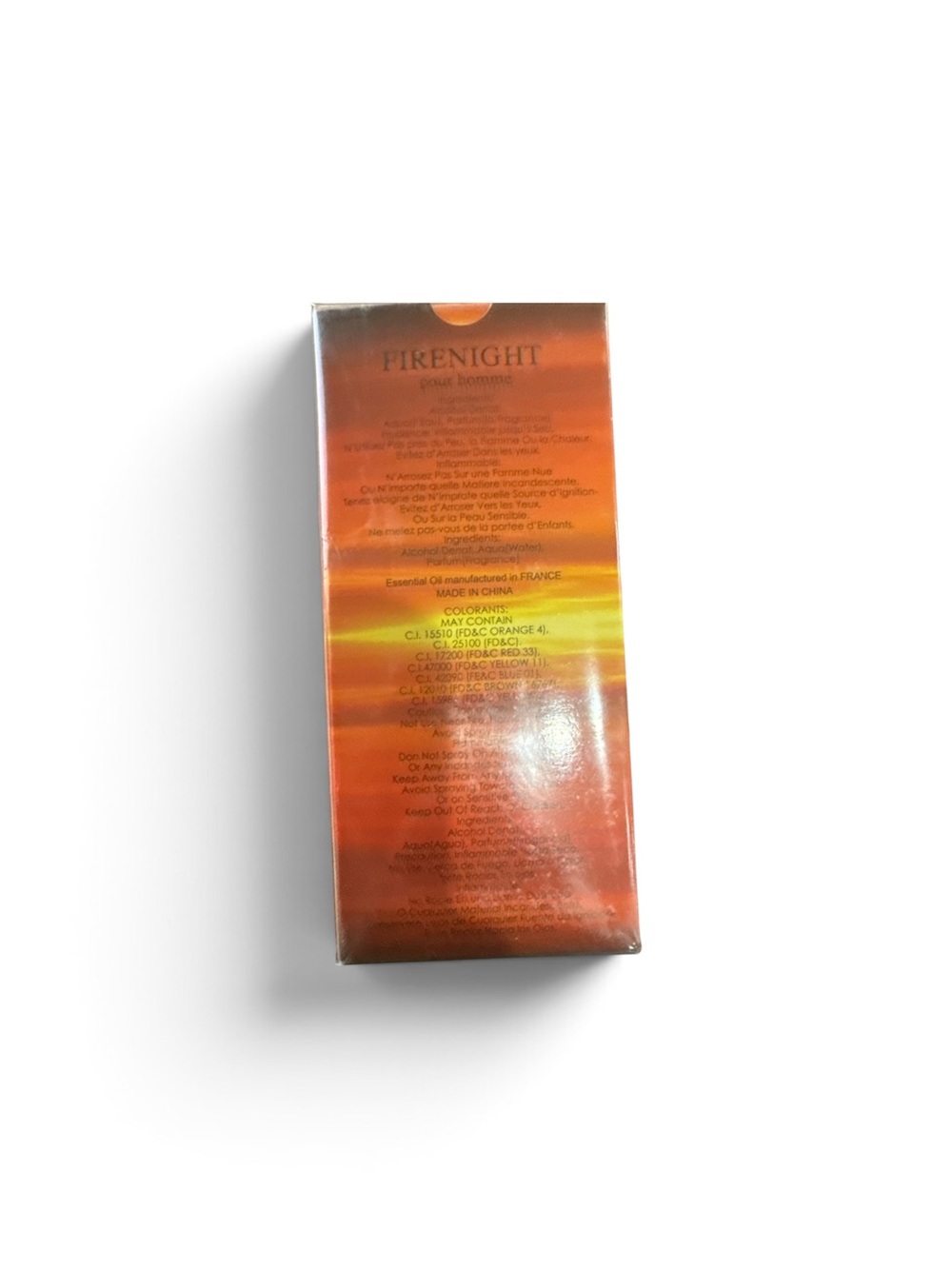 Pour Homme Men's Fragrance - Orange